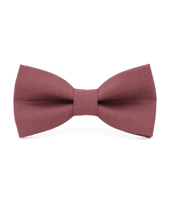 Noeud papillon lin fin bois de rose Blossom - Mr. Célestin