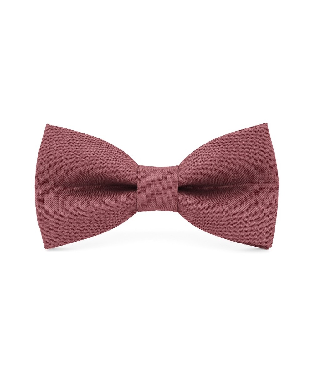 Noeud papillon lin fin bois de rose Blossom - Mr. Célestin