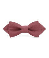 Noeud papillon lin fin bois de rose Blossom - Mr. Célestin